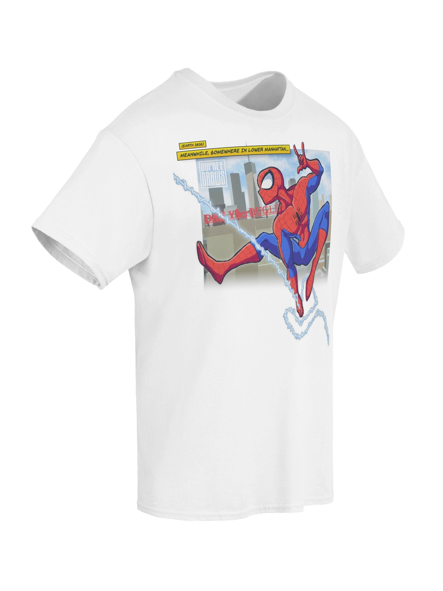 "Somewhere in Lower Manhattan..." Heavyweight Gildan T-Shirt product image (6)