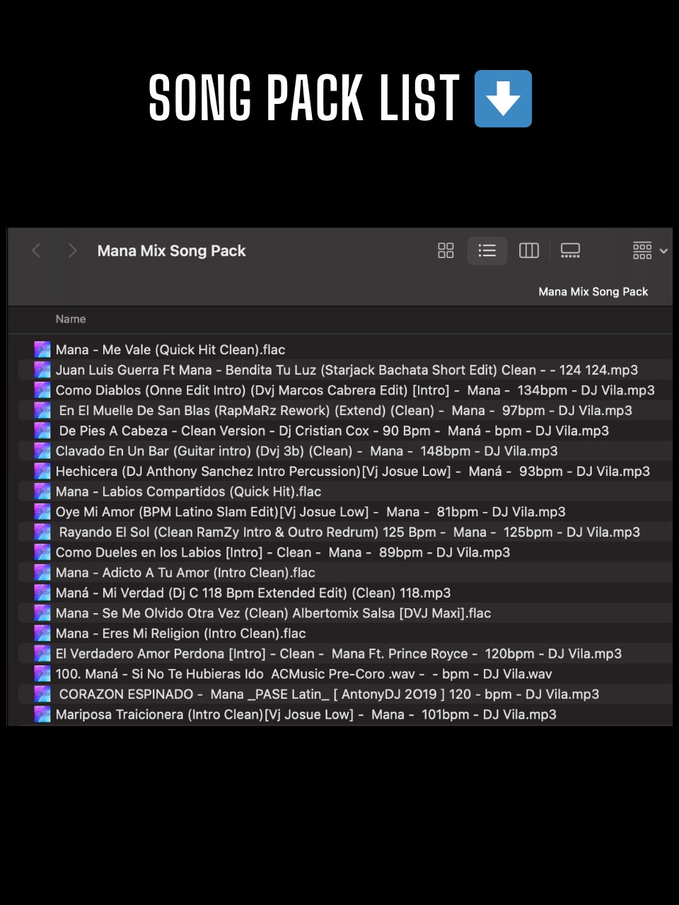 Mana Mix – Song Pack product image (2)