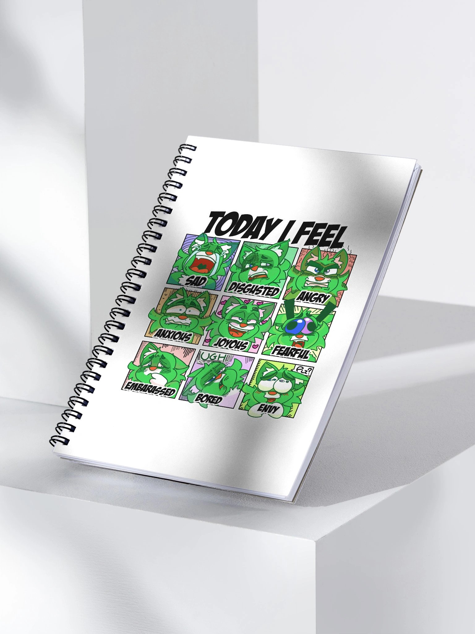 Today I feel... (d20) Notebook product image (3)