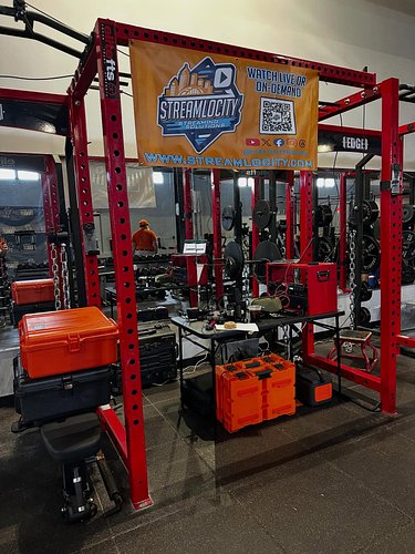 All systems go for @saltcitysstrongest stream - tune in on @streamlocity YouTube at 10am #strongman #strongwoman #forallstron...
