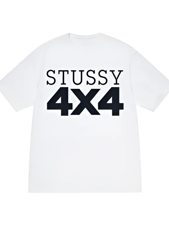 Stussy 4x4 Tee White product image (1)