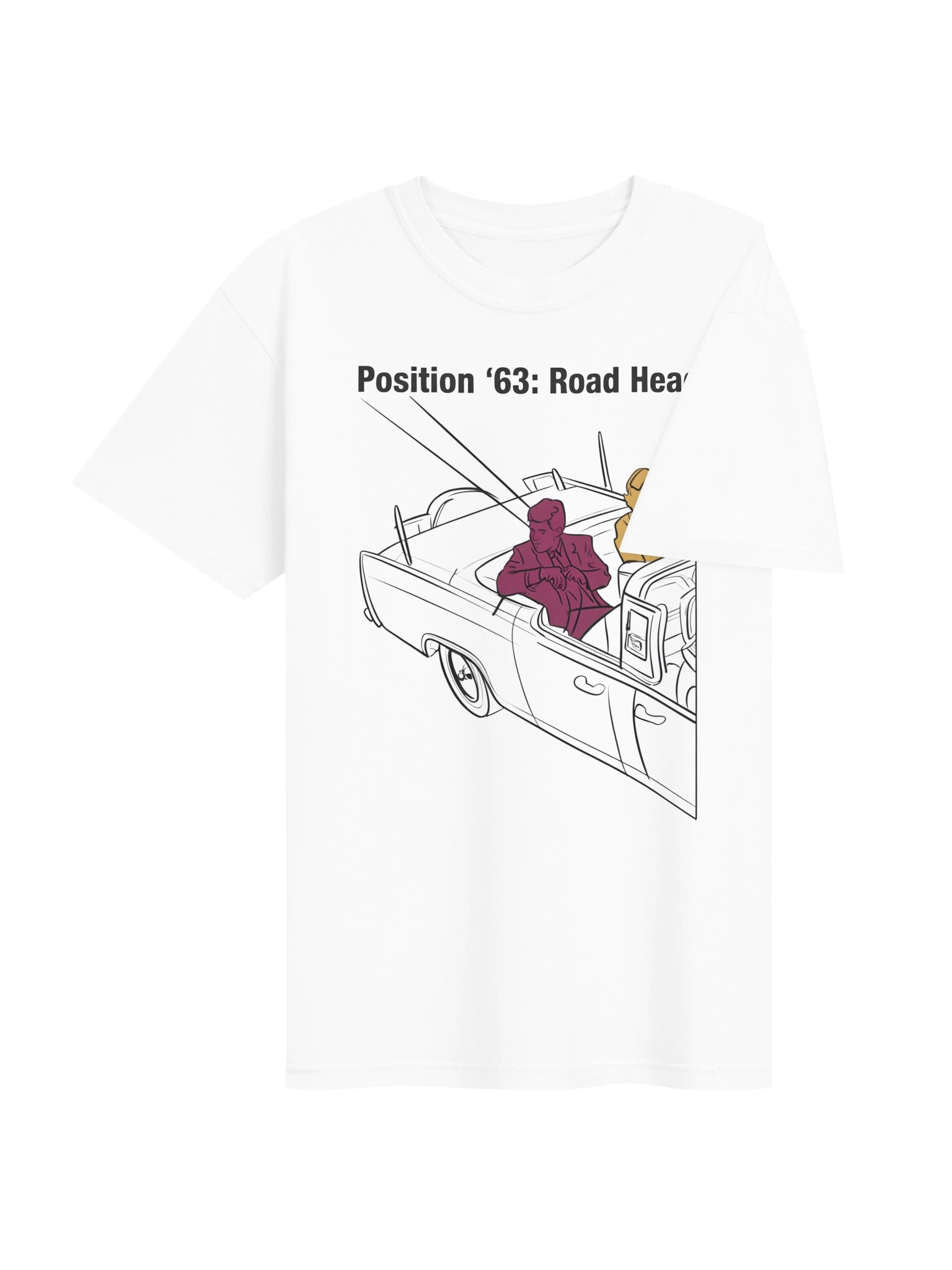 Position 63: Road Head Graphic Tee product image (4)