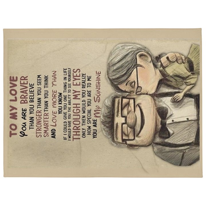 Sunshine Love Throw Blanket product image (1)