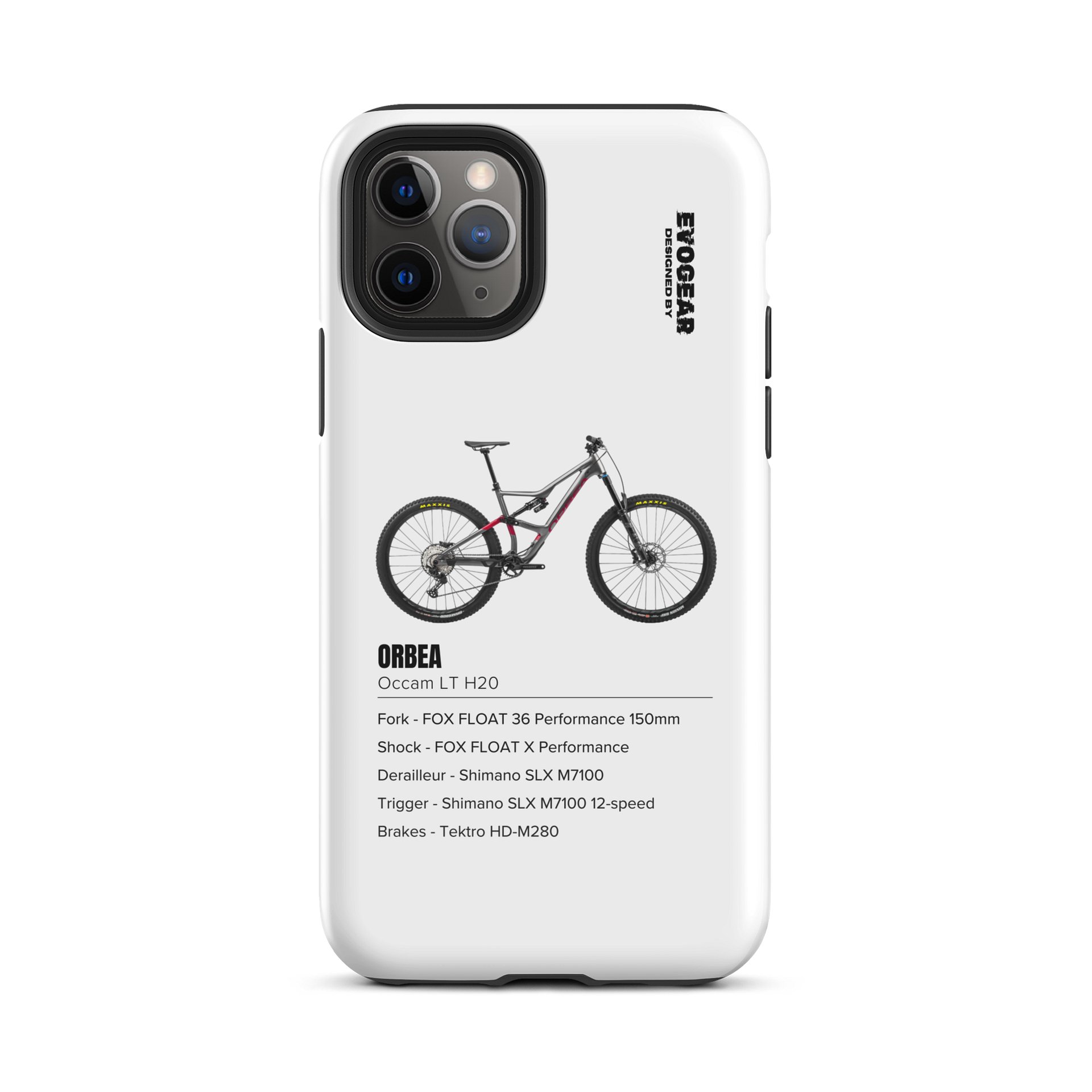 White Orbea Occam LT H20 iPhone Case product image (25)
