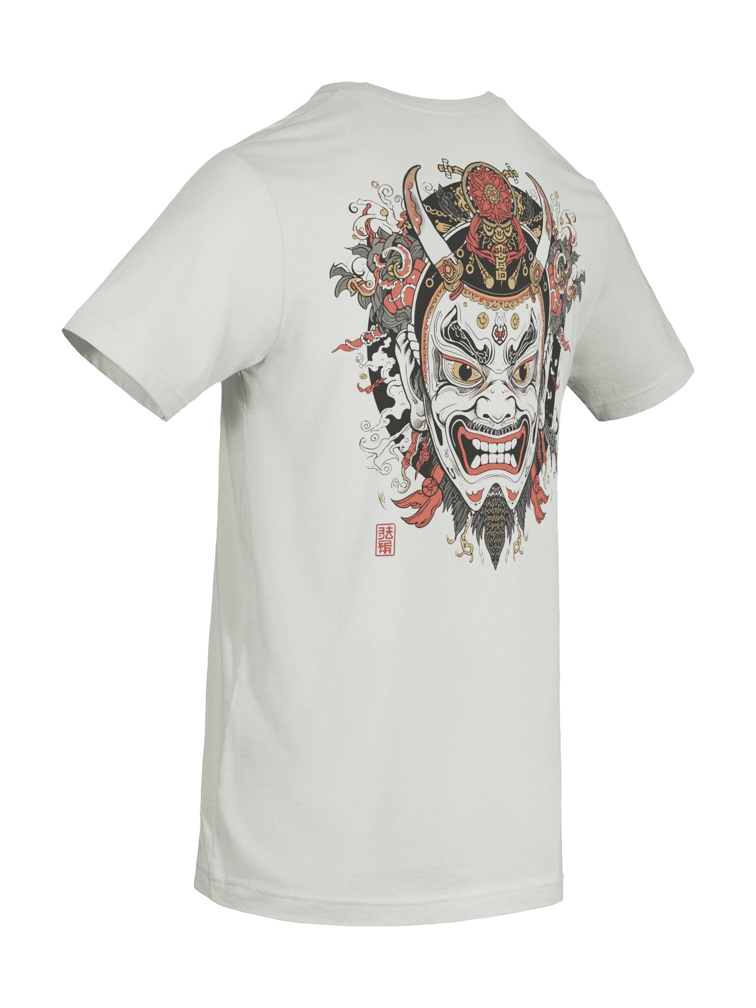 The Bold Oni Mask Streetwear T-Shirt product image (68)