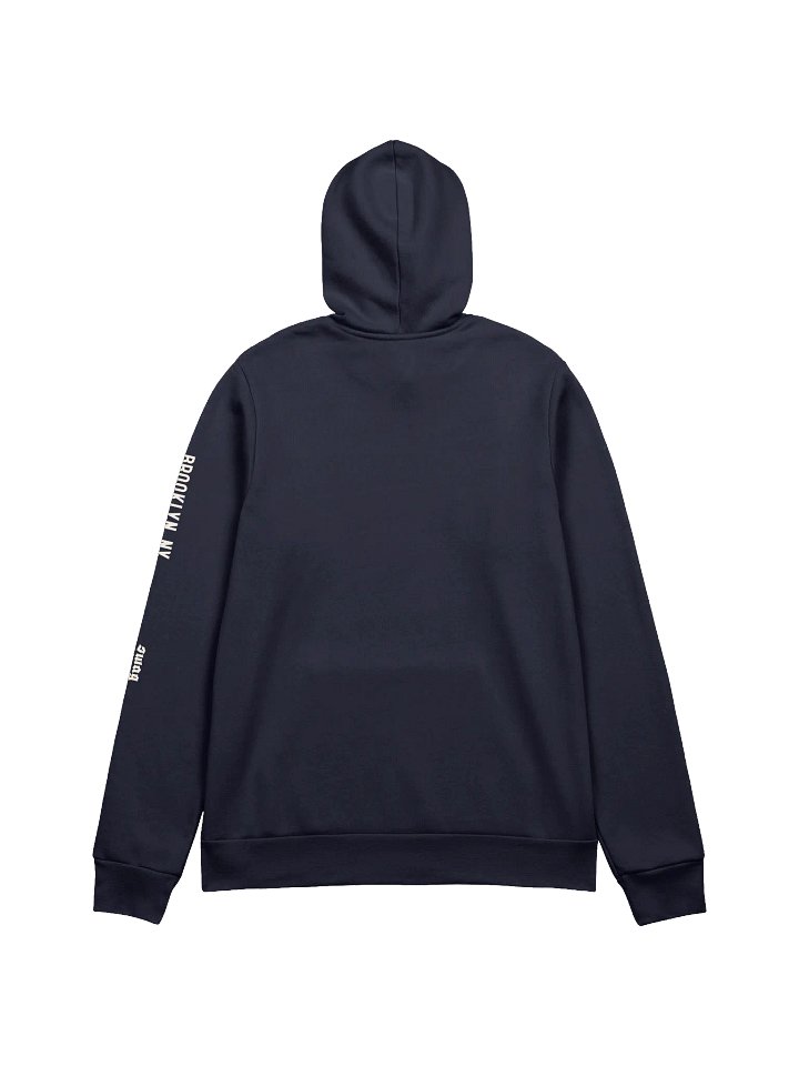 Park Slope Dog Navy Blue Supersoft Bella+Canvas Hoodie product image (2)