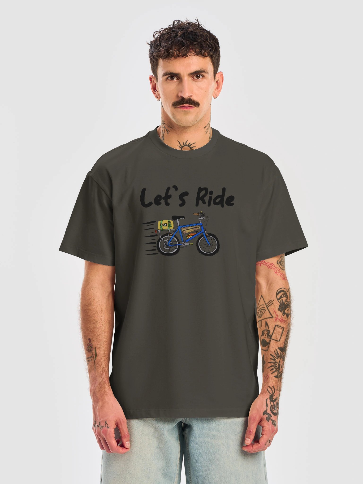 Heavyweight Oversized Let's Ride Tee product image (5)