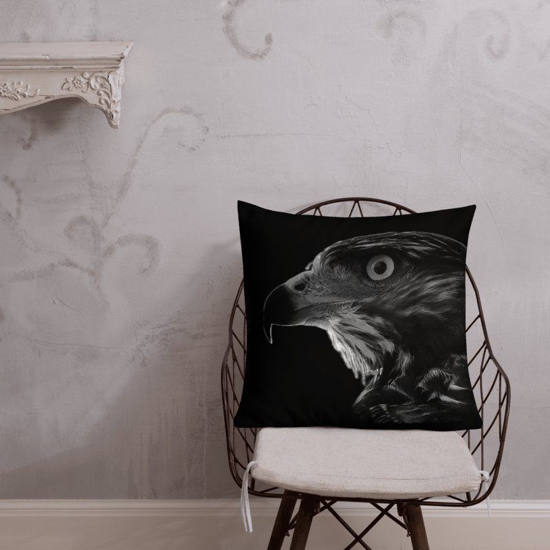 Red-Tailed Hawk I Pillow product image (2)