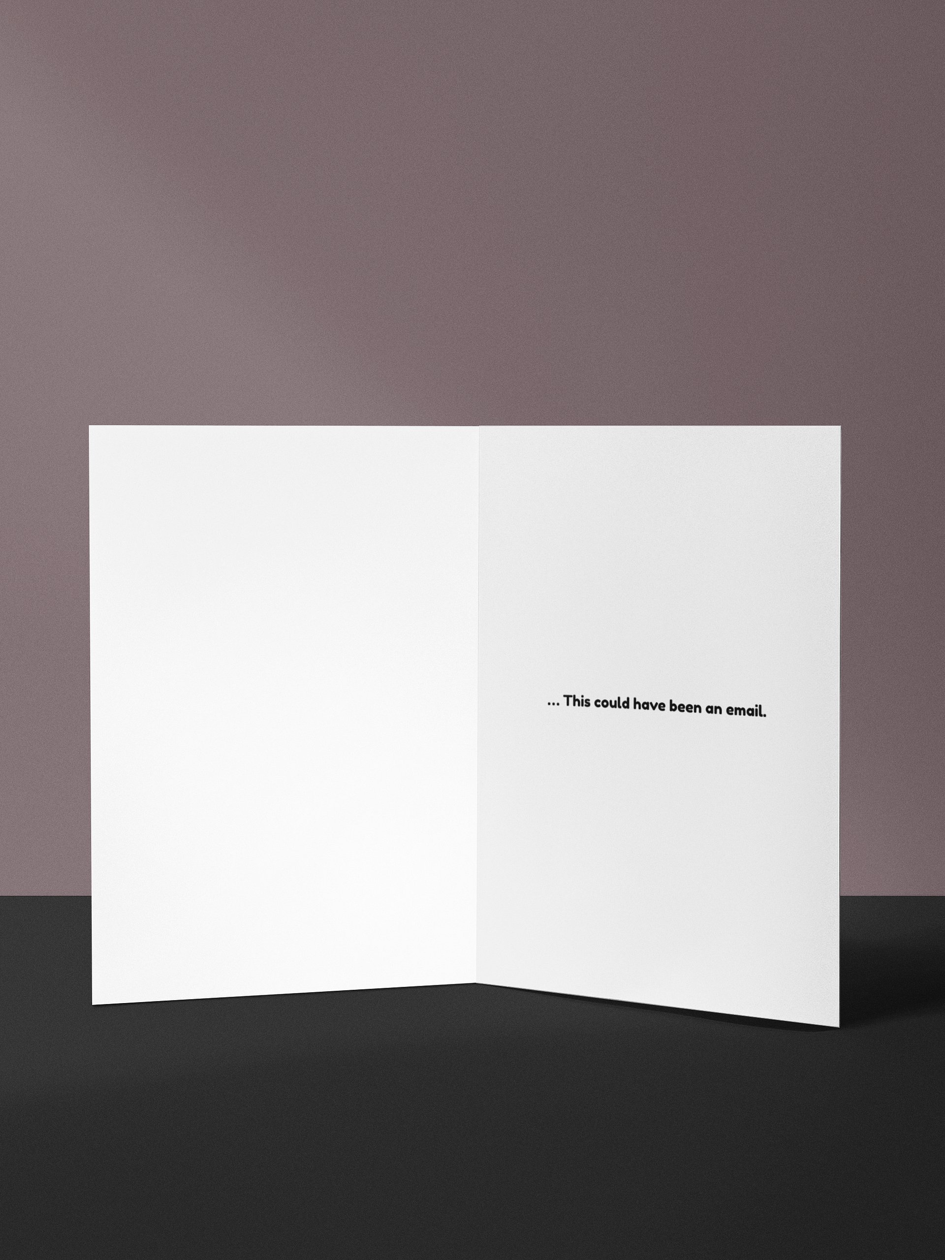 “I Have Reached a Preliminary Conclusion” Printable Card (Choose Your Message) product image (4)