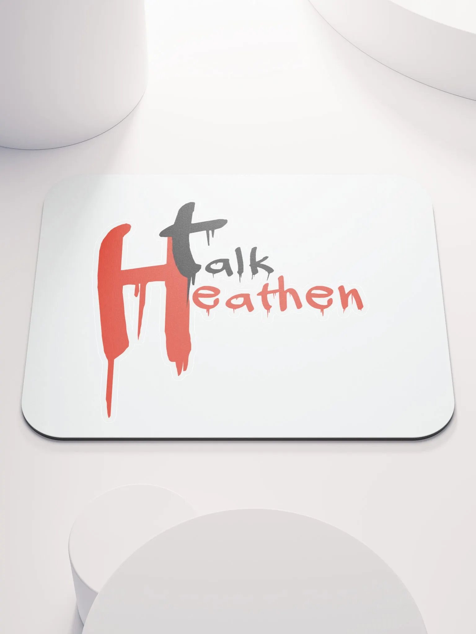 Talk Heathen Mouse Pad product image (1)