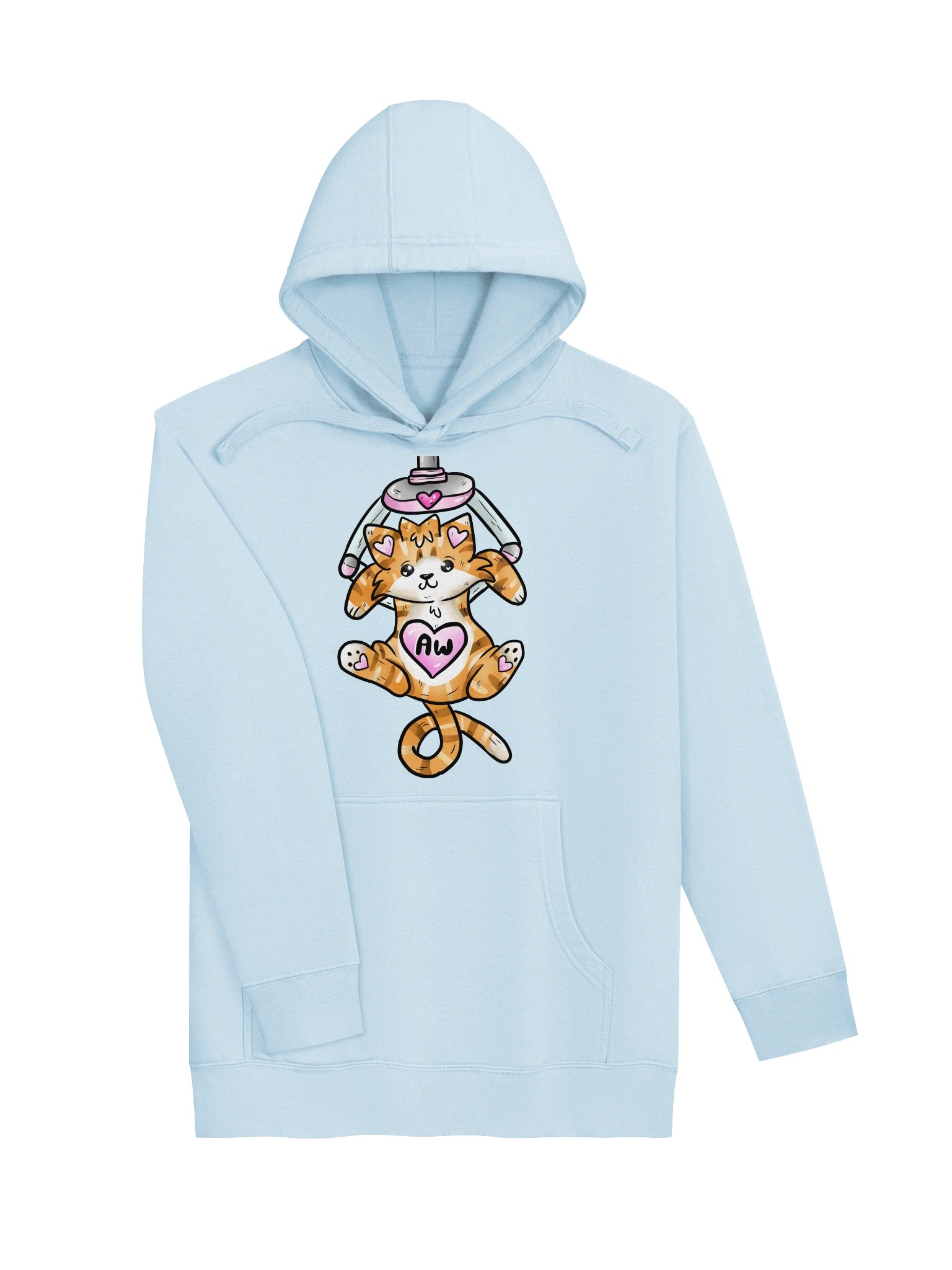 Arcade Warrior Rusty Valentine's Cat Hoodie product image (3)