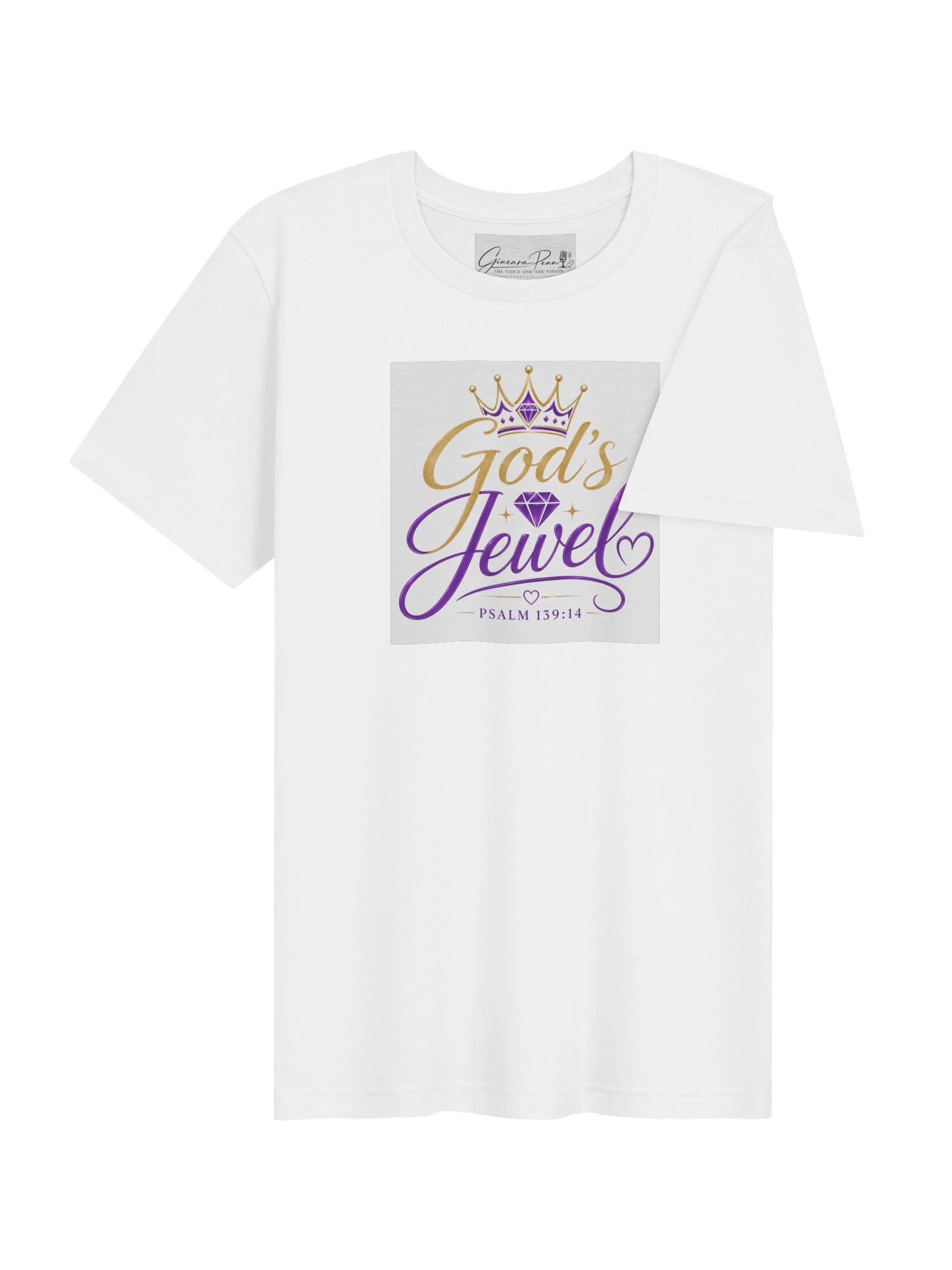 God's Jewel Tee-White product image (4)