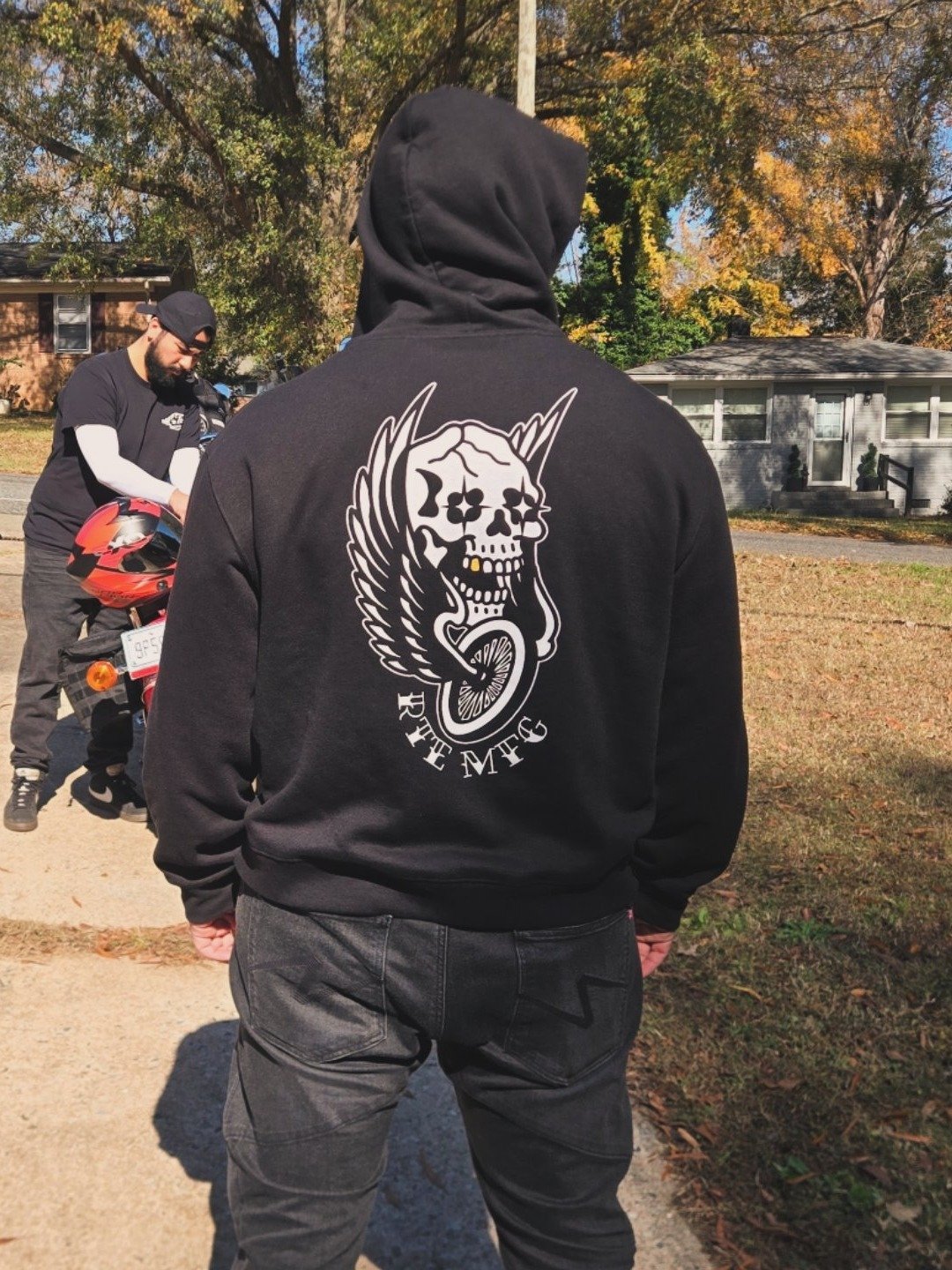 SKULL RIDER OS HOODIE product image (1)