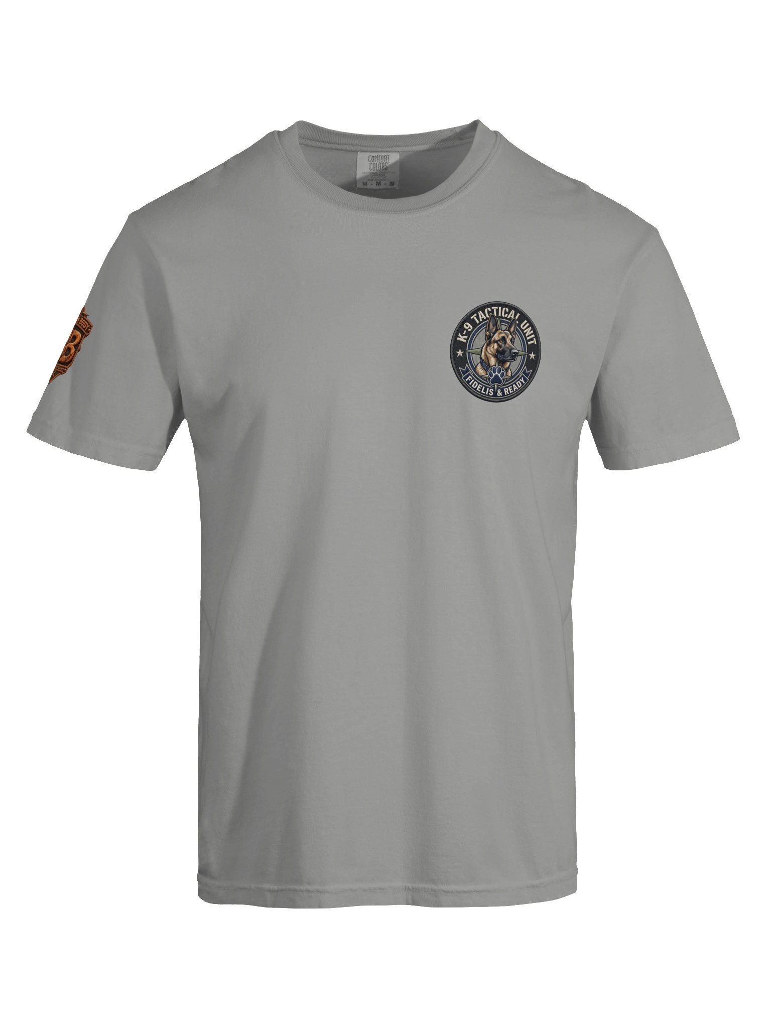 K9 Police Dog Shirt — In Dogs We Trust German Shepherd Tactical Tee | Flat Out Broken™ product image (10)