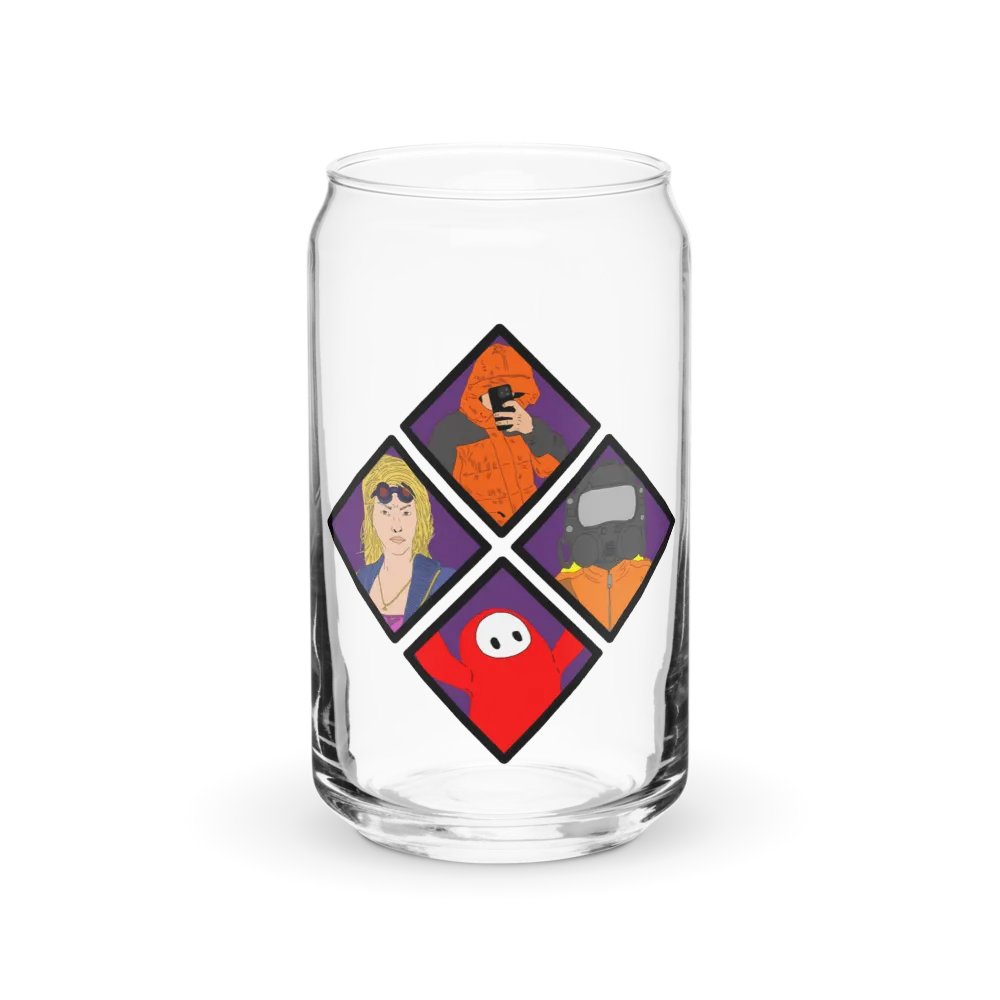Glass Canopia: Illustrated Can-Shaped Glass Set product image (1)