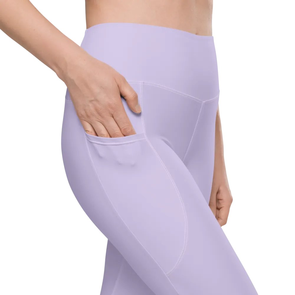 Ethereal Lila Leggings with Pockets product image (3)