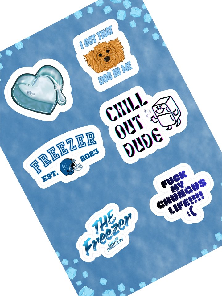 Freezer Sticker Pack product image (1)