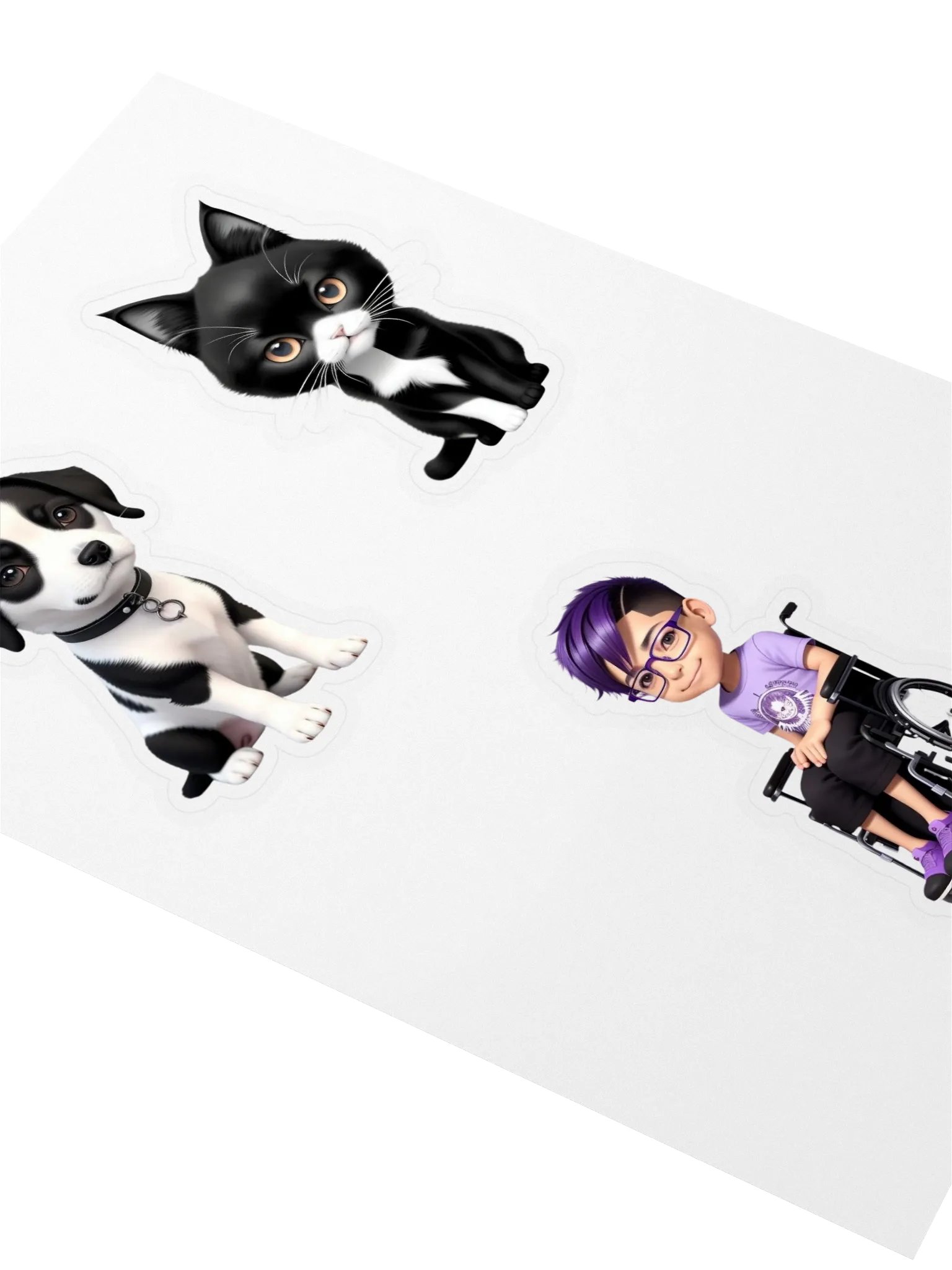 K Support Team STICKERS Sheet product image (2)