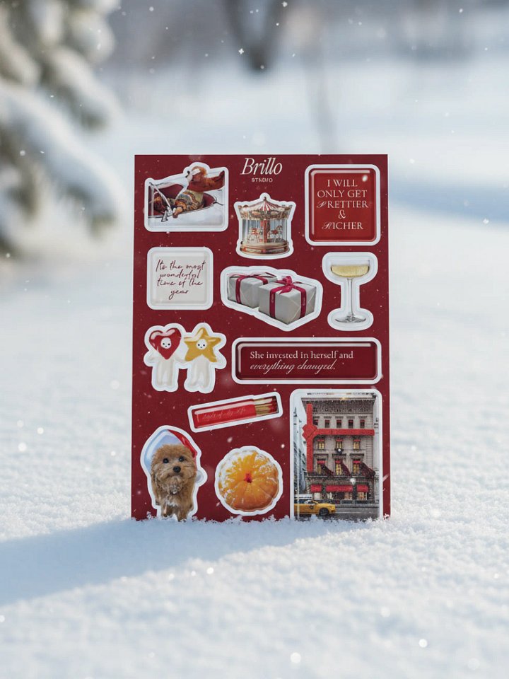 Christmas 3D Sticker Set #3 product image (2)