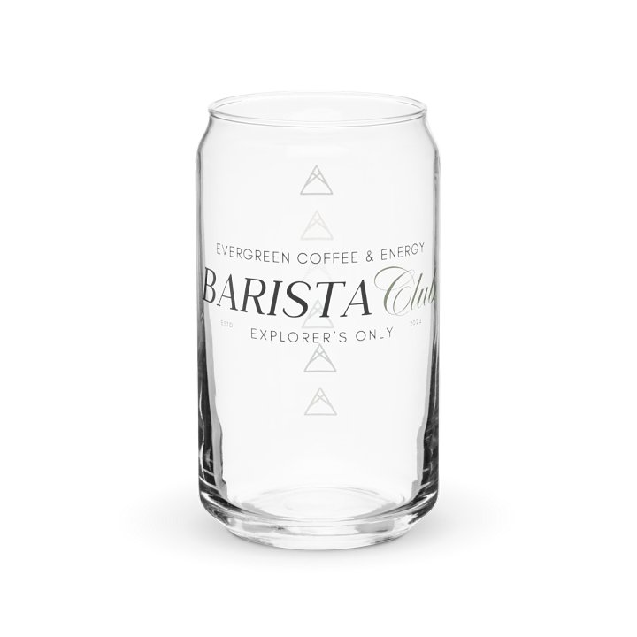Barista Club Glass Can | Sip Society product image (1)