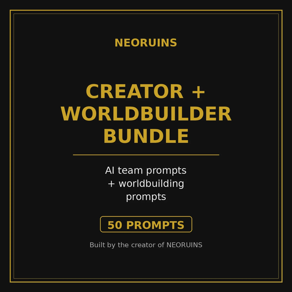Creator + Worldbuilder Bundle product image (1)