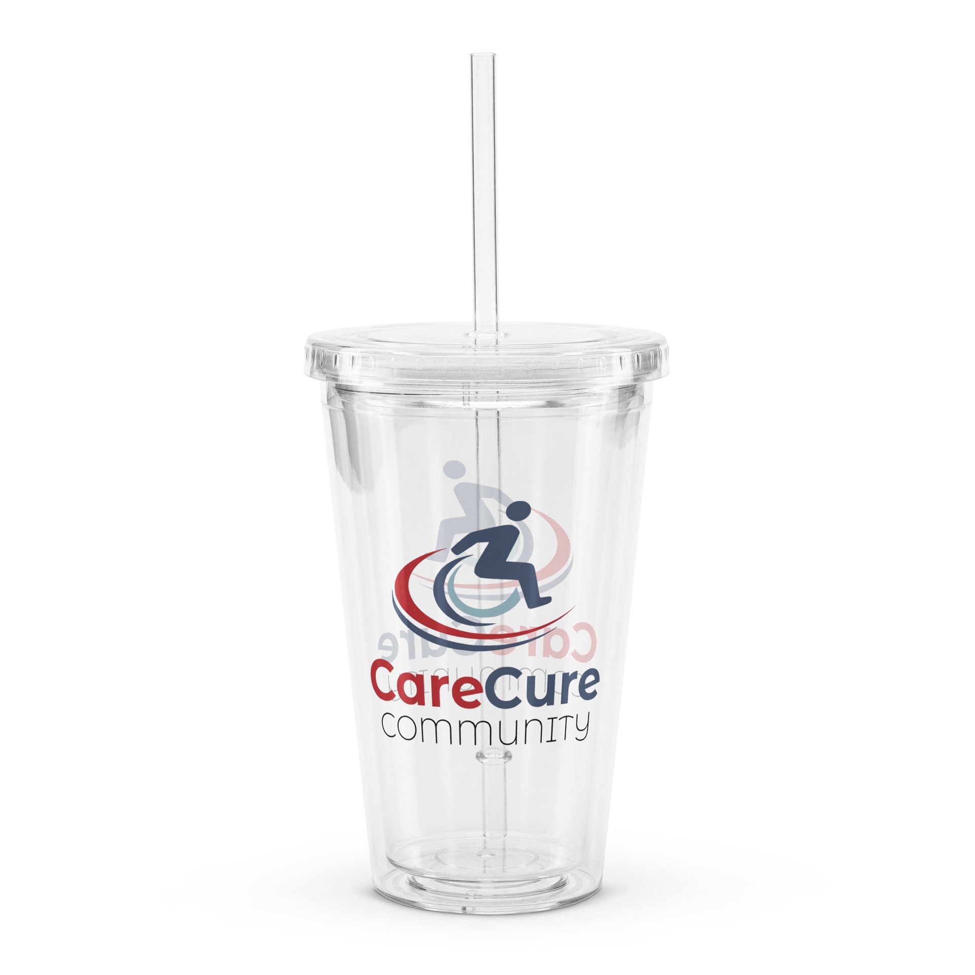 CareCure Plastic Cup with Straw product image (3)