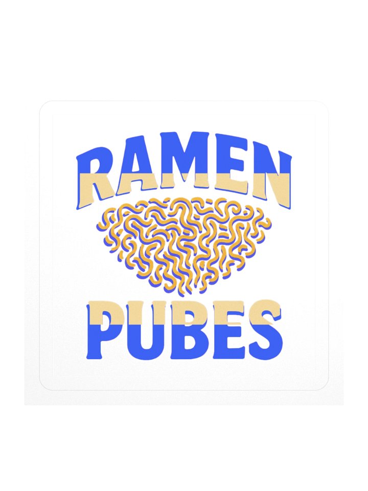 Ramen Pubes -- Sticker product image (2)