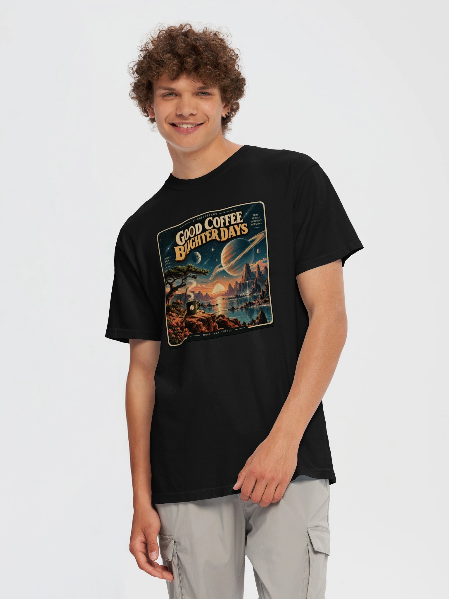 Good Coffee, Brighter Days – Men’s T-Shirt product image (35)