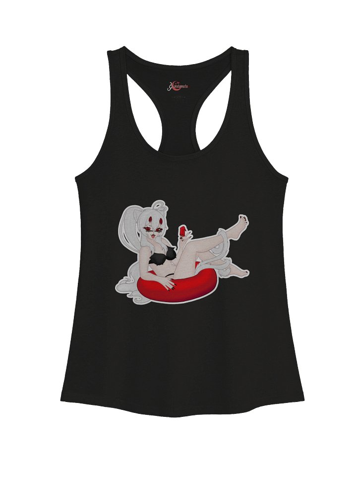 Floatie Neko Razorback Fem-Fit Tank Top product image (1)