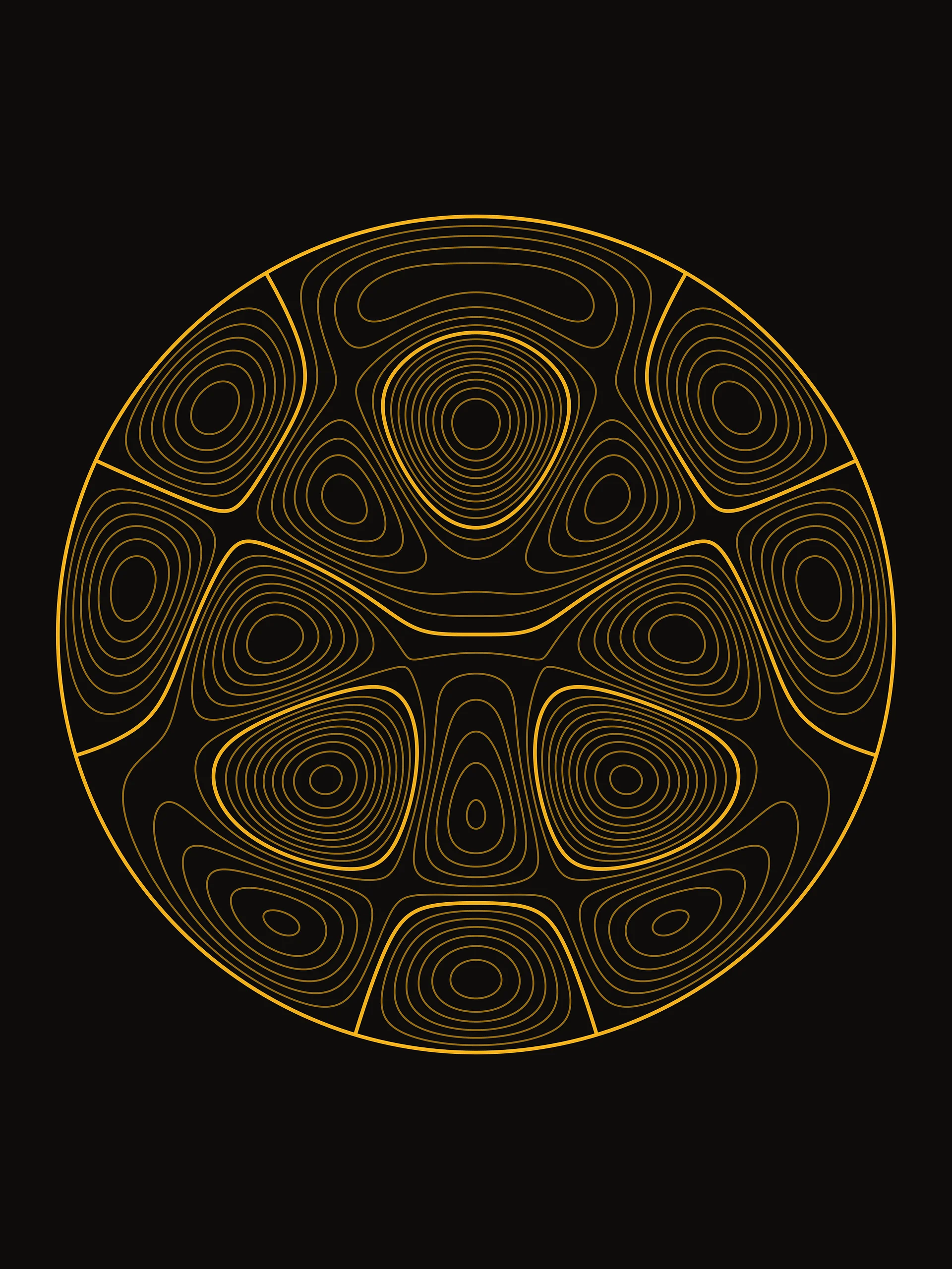 Solar plexus · Lines Canvas product image (2)
