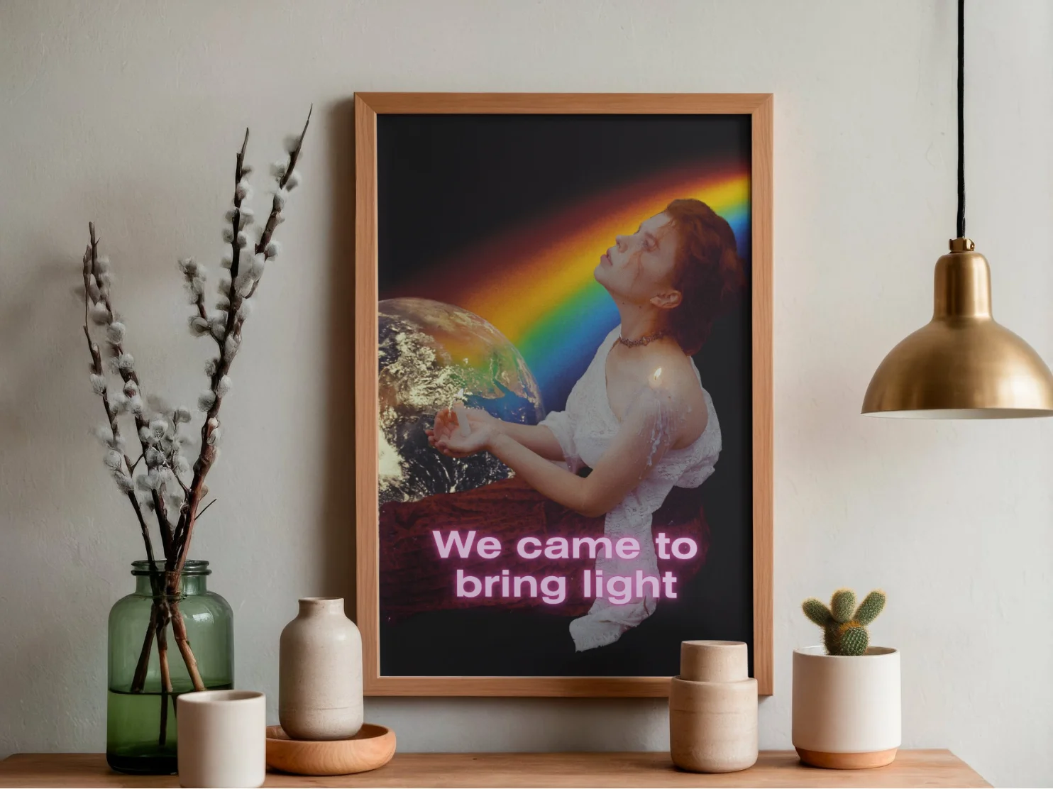 We came to bring light (Download to print at home) product image (1)