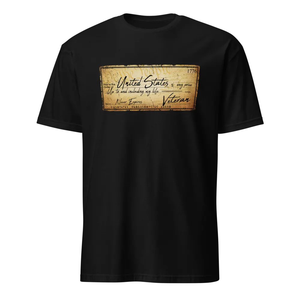 Veteran Blank Check product image (2)