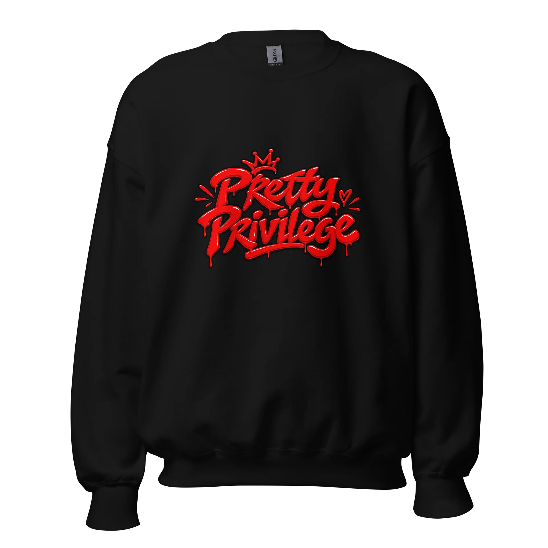 HERitage Pretty Privilege Sweatshirt In Red product image (2)