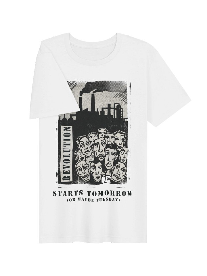 Revolution Starts Tomorrow Graphic Tee product image (2)