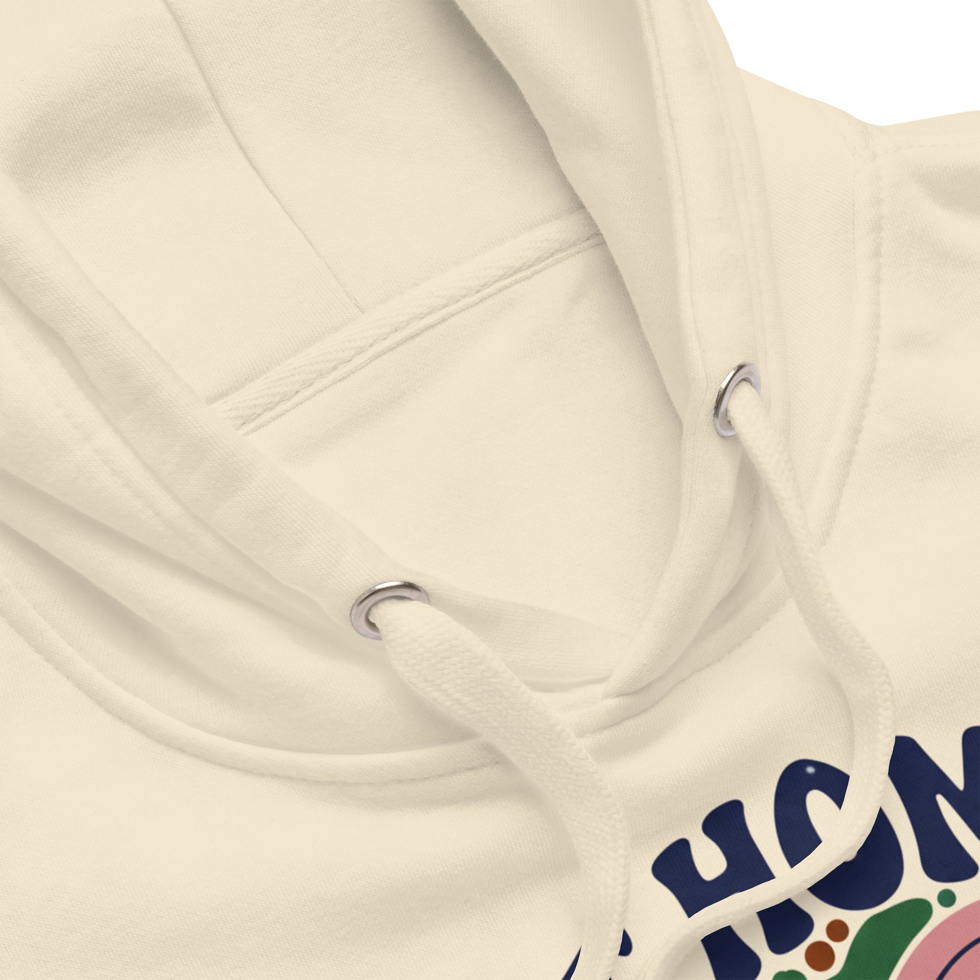 “At Home In My Skin” Bone Unisex Hoodie product image (3)