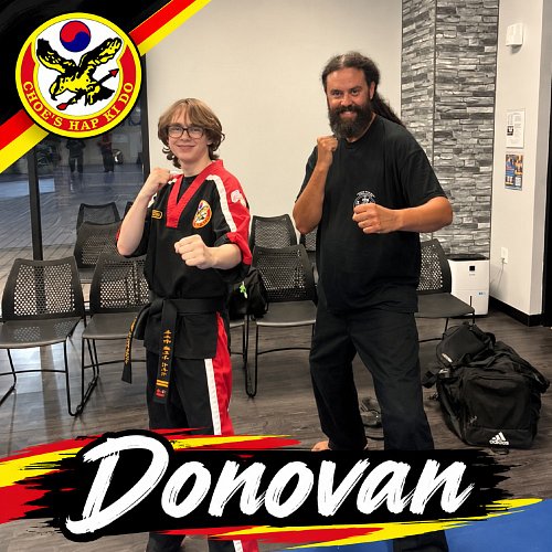 Adult Martial Arts Highlight: Donovan 👊

Donovan was sharpening his left-leg spinning heel kick today, and he was getting som...