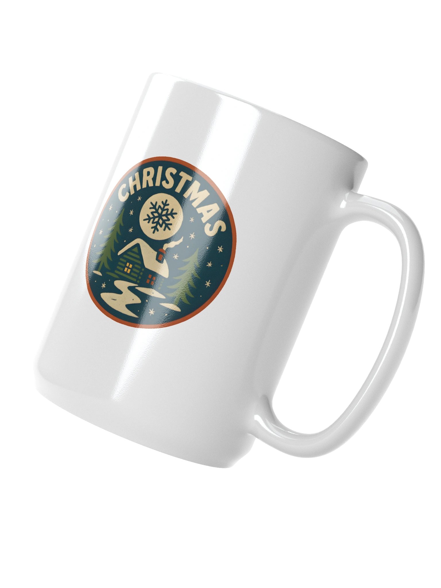 Classic Christmas Cabin Mug product image (3)