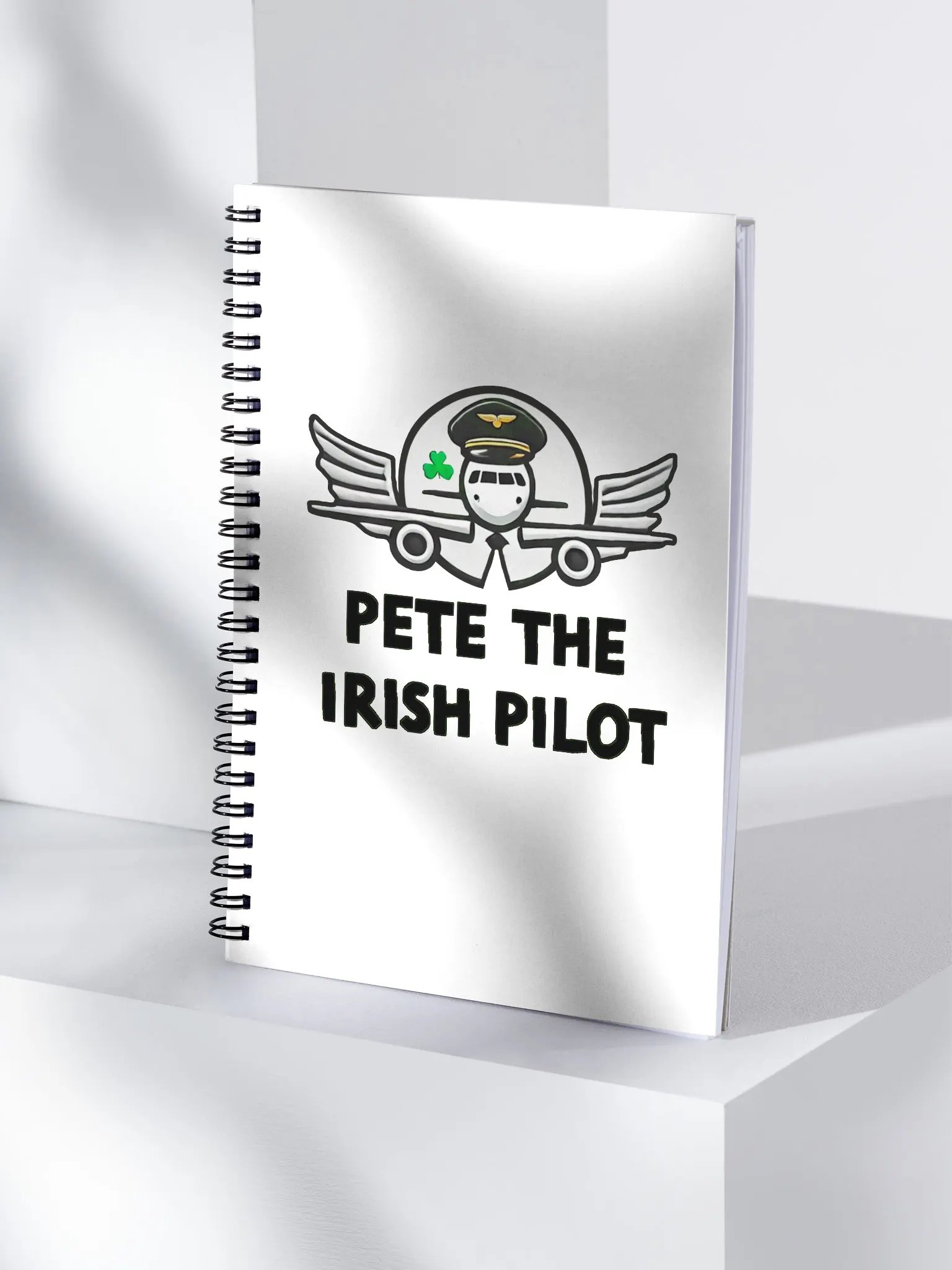 Logo spiral notebook product image (4)
