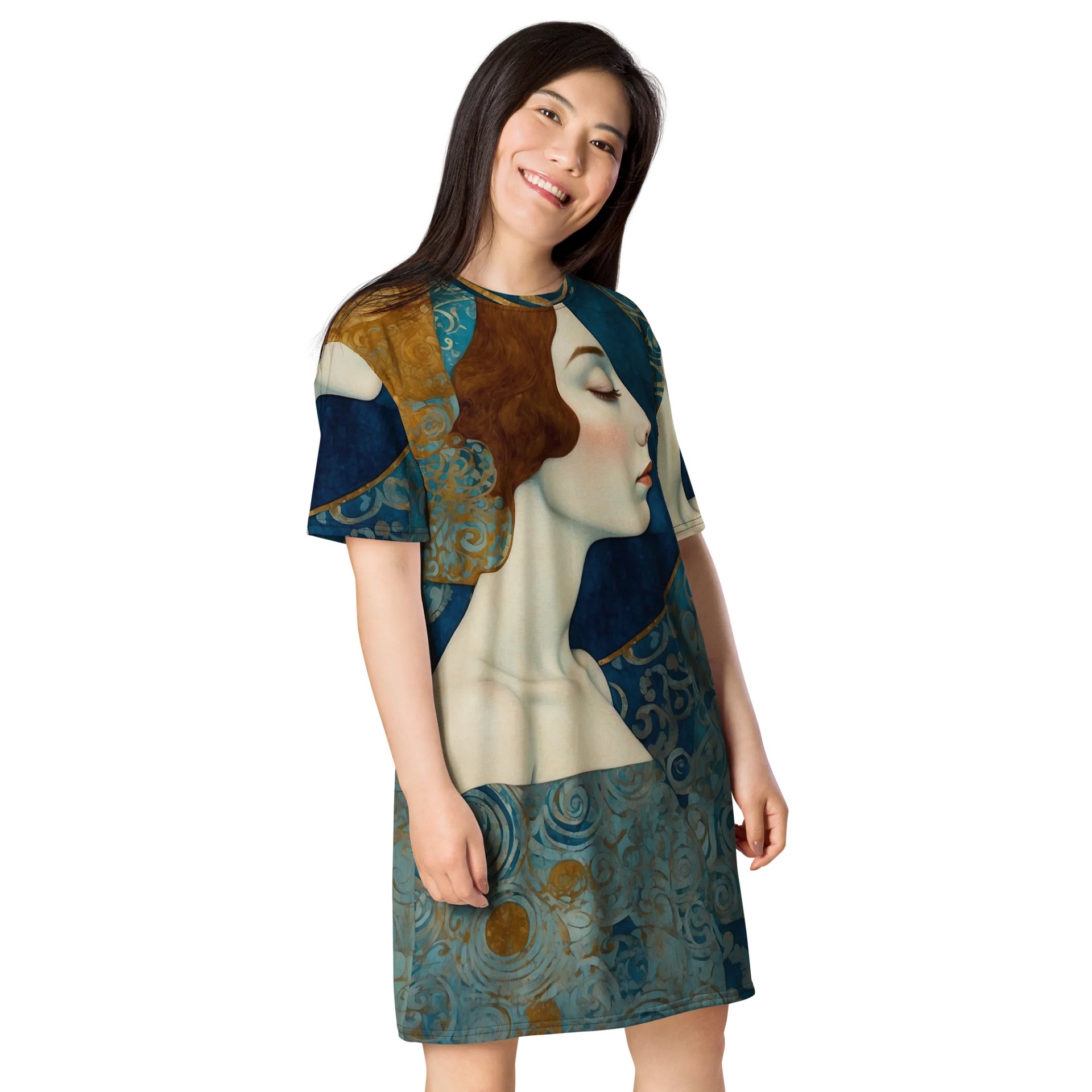Serene Nouveau All-Over T-Shirt Dress product image (4)