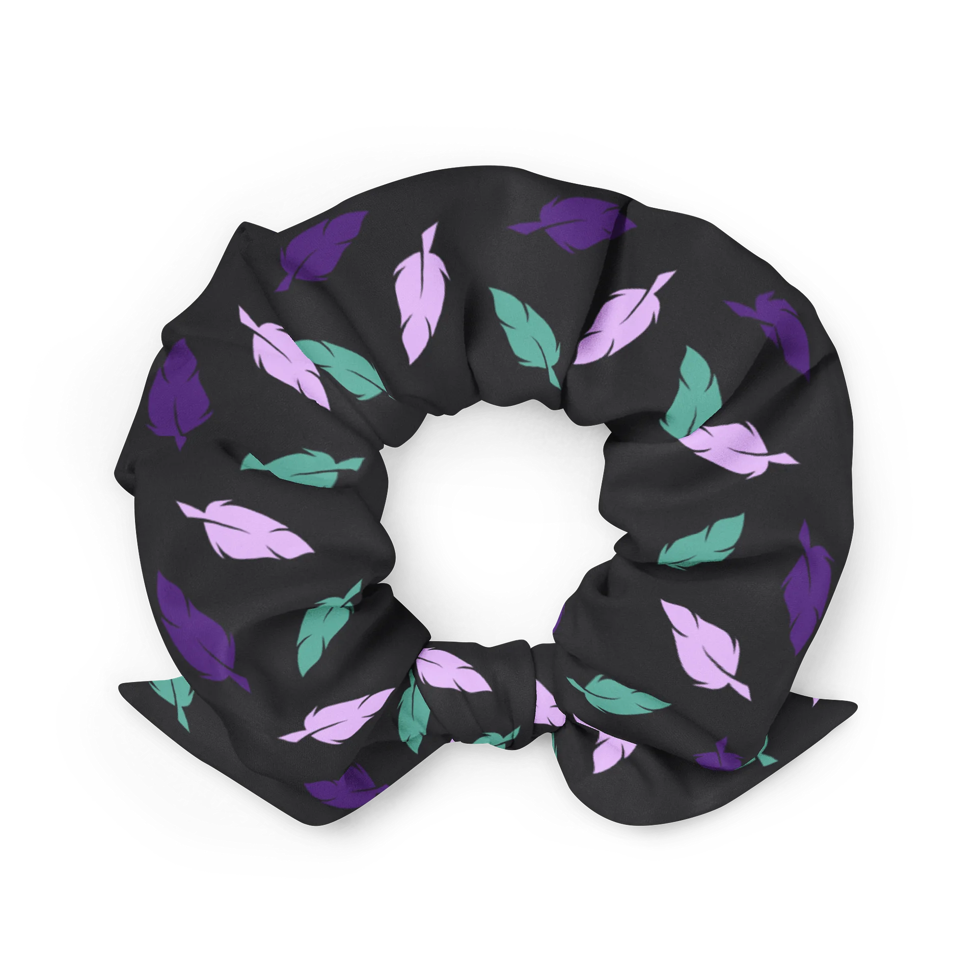 Feather Print Scrunchie product image (2)