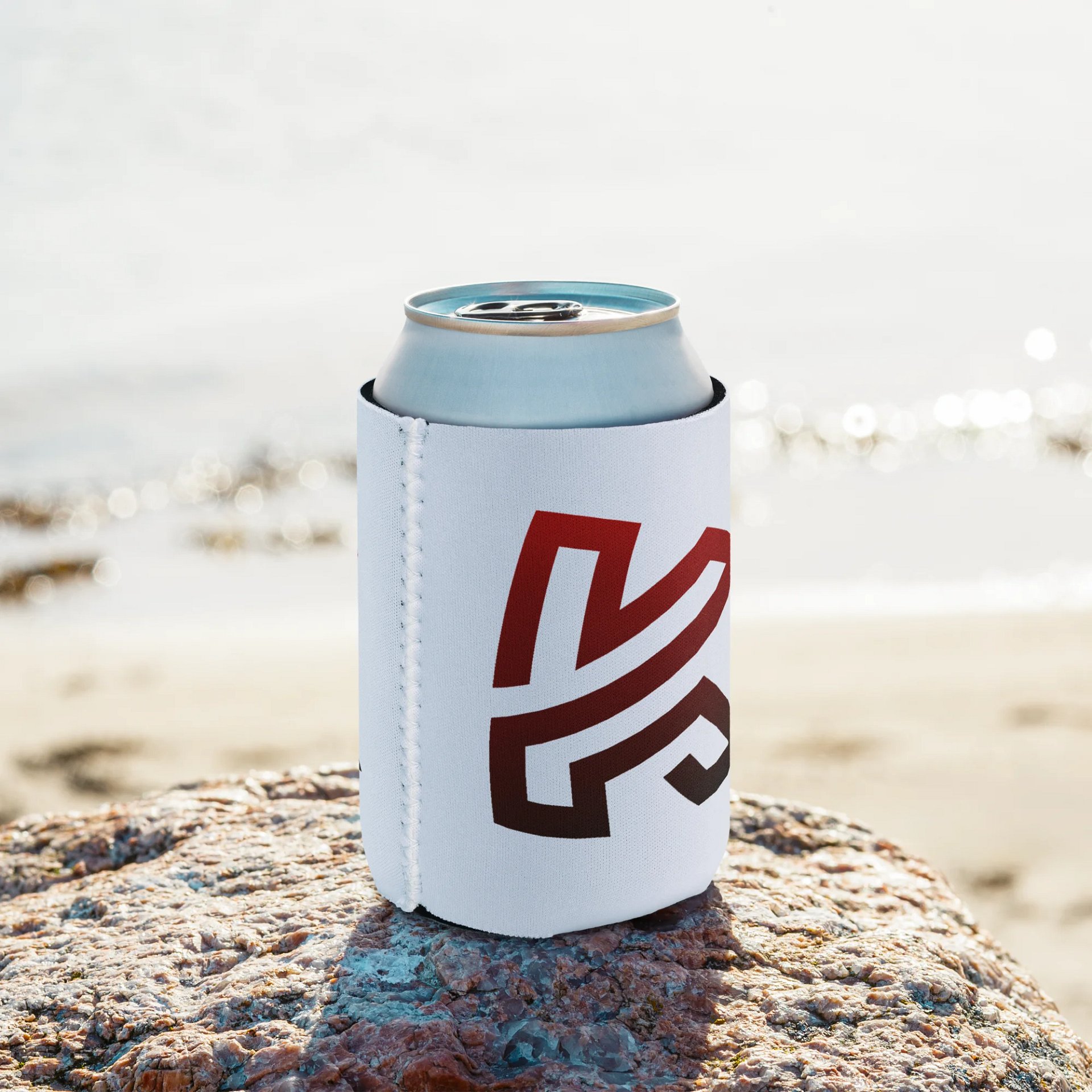 K Logo Koozie (12oz) (White) product image (8)