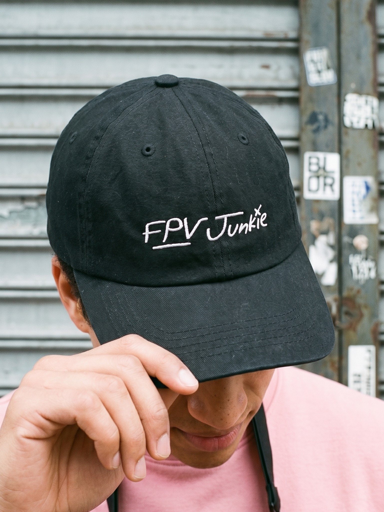 Embroidered FPV Junkie Camp Hat product image (2)