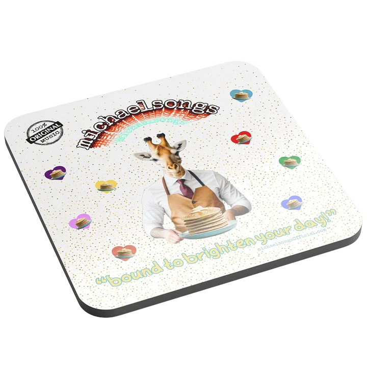 cork coaster w/pancake maestro product image (1)