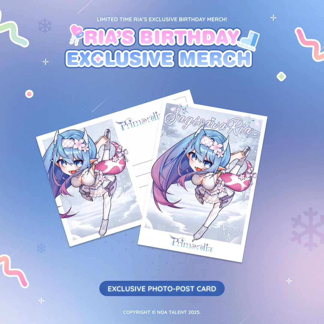 Ria's 2025 Birthday BUNDLE w/ Exclusive Photo&PostCard! product image (4)