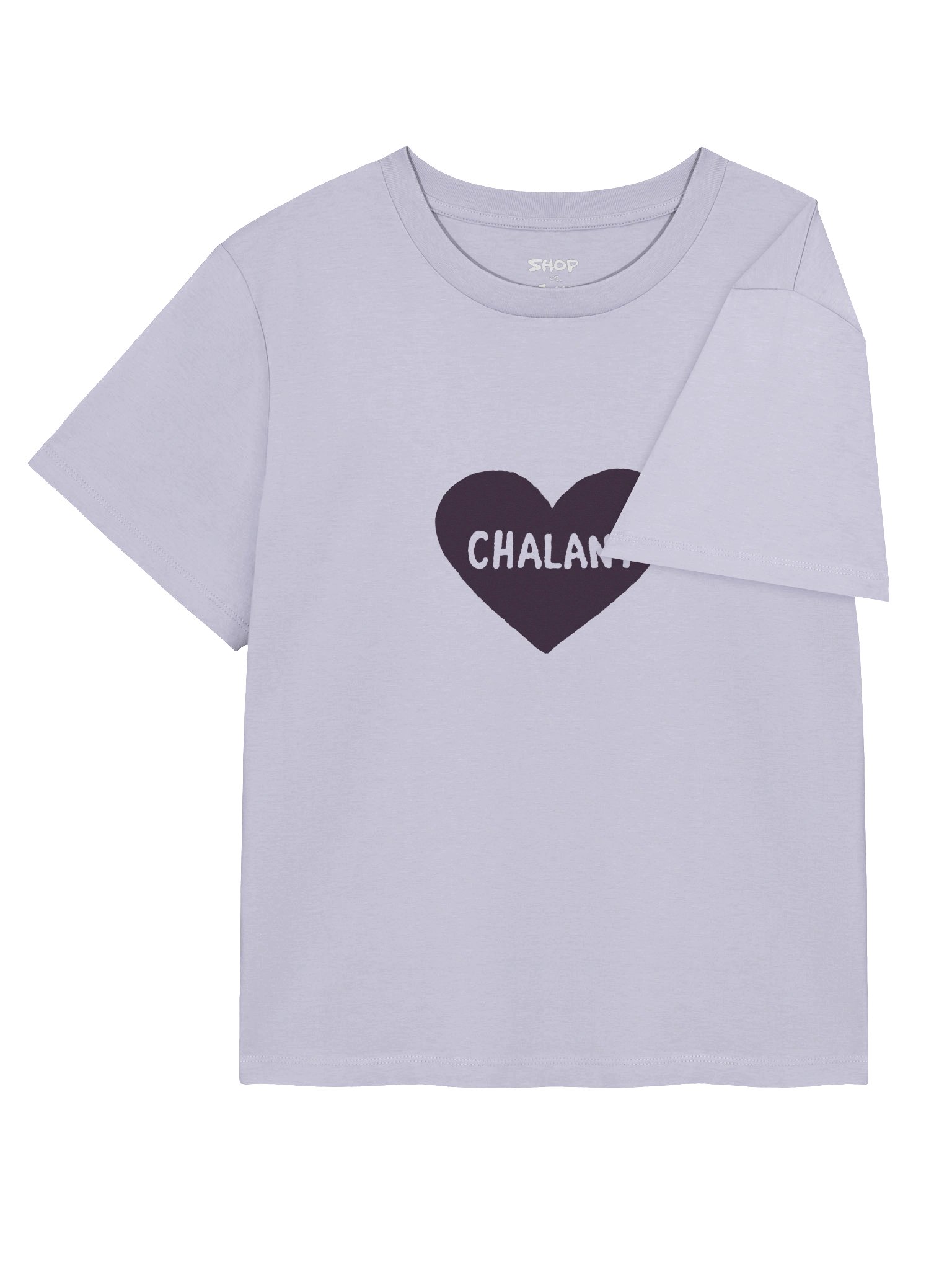 < CHALANT 3 plum and lavender women's tee product image (4)