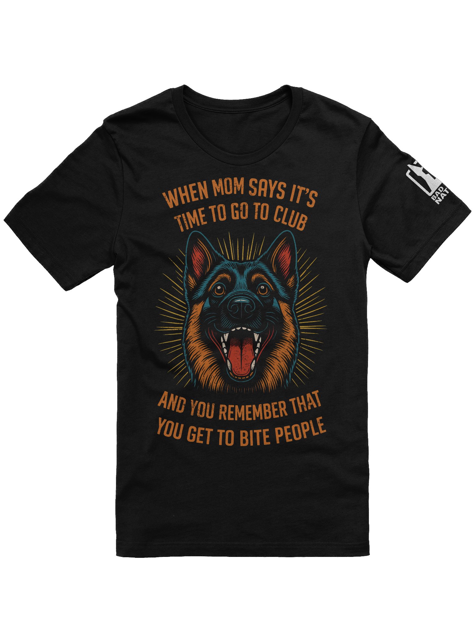 Bite Club (mom) - PREMIUM ADULT UNISEX T-SHIRT ***NEW LARGER PRINT product image (1)