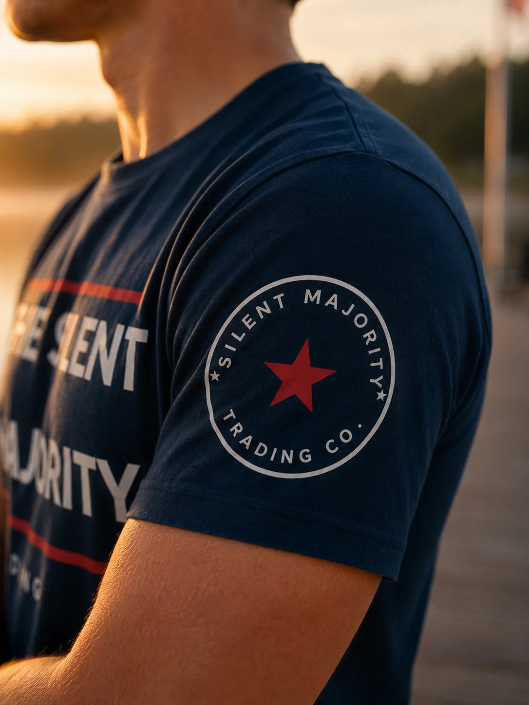 Silent Majority Crest Tee product image (4)