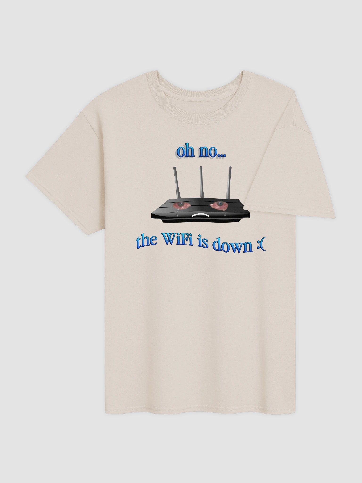 The WiFi is down T-shirt product image (8)