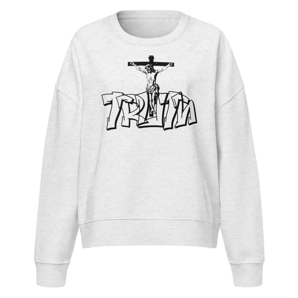 Truth Jesus on the cross sweatshirt women product image (1)