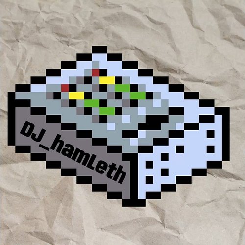 DJ_hamLeth Pixel Art Mixer logo/gif/jingle